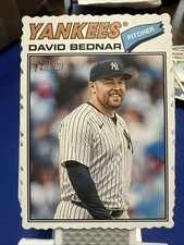 2026 Topps Heritage DAVID BEDNAR #207 Deckle Edge SP New York Yankees