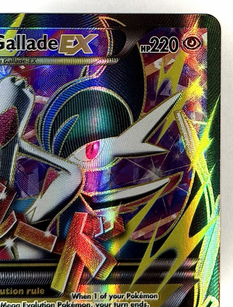 M Gallade EX -100/108- XY Roaring Skies Full Art Holo Rare Pokémon