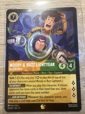 Woody Buzz Lightyear-Best Buddies Disney Lorcana 28/207 Foil Legendary EN