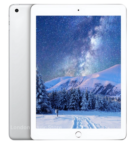 Apple iPad 6e génération 9,7 (2018) 32 Go Wi Fi débloqué argent - Modèle UK - BON ÉTAT B+ - Photo 1/3