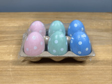 Target Bullseye wooden polkadot Easter eggs