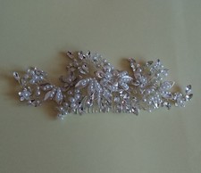 Hochzeit Haarschmuck mit funkelnden Strasssteinen