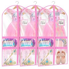 Linodes Dance Costume Bags Garment Bag 40''x22'' Waterproof for Dance Travel/...