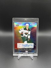 Joel Eriksson Ek 2024-25 Allure Hockey Color Flow Full Rainbow Auto #CFA-JE