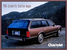 1984 Chevrolet Celebrity Wagon Toolbox - Refrigerator Magnet 42 Mil 1984 Chevrolet Celebrity Wagon Toolbox - Refrigerator Magnet 42 Mil