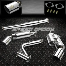 J2 STAINLESS CAT BACK EXHAUST 4.5" TIP MUFFLER FOR 13+ SCION FRS TOYOTA 86/BRZ