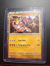 pokimon card koraidon sparkling card very rare 008/015 130 hp collectible very!!