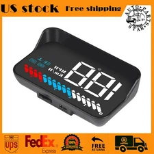 M7 OBD / GPS Smart Gauge Speedometer Car HUD Head Up Display Overspeed Warning