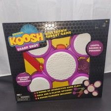 Original Koosh Sharp Shot Electronic Game Target, 2 Shooters, 2 Koosh Flingers