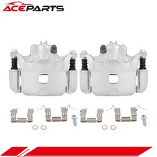 Front Pair Brake Calipers Wbracket Kit For Nissan Altima 2002-2006 Maxima 03