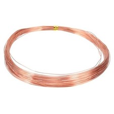 99.9 Solid Bare Copper Wire, Soft Pure Copper 52Ft 16m 25 Gauge 0.45mm 1