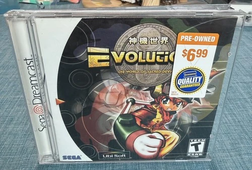 Evolution: The World of Sacred Device CIB Complete (Sega Dreamcast, 1999)