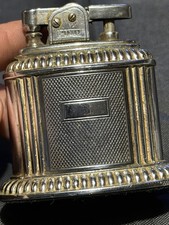 Vintage Polo Table Lighter Made in England Petrol Table Lighter Working