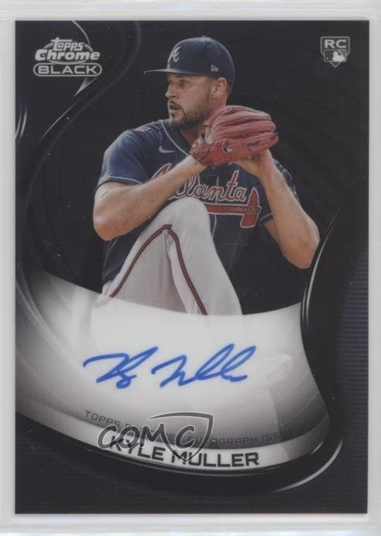 2022 Topps Chrome Black Kyle Muller #CBA-KMU Rookie Auto RC