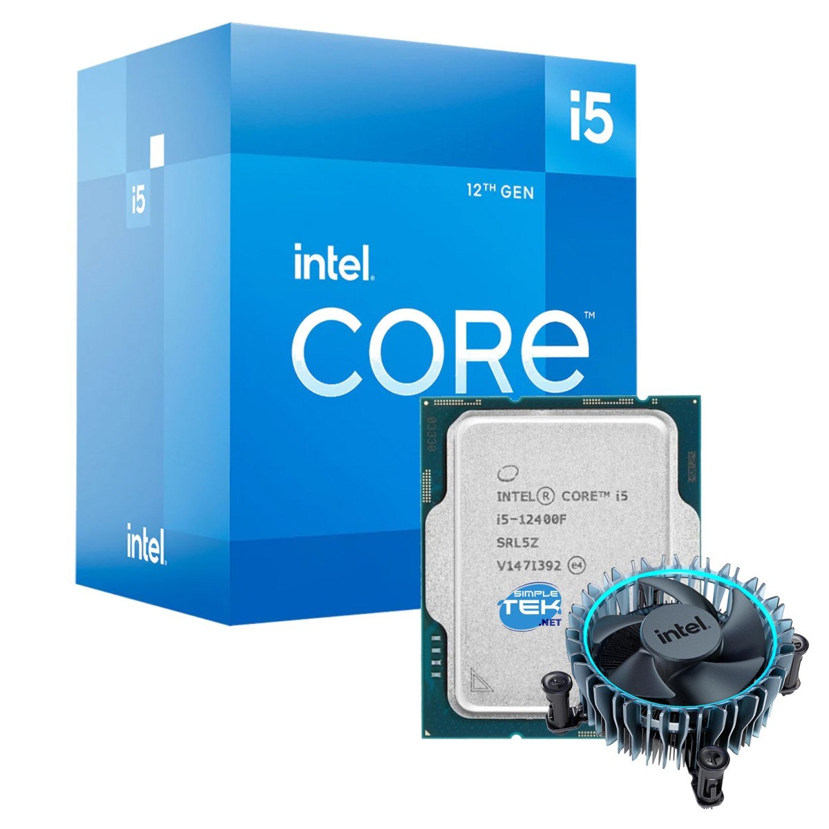 Procesador CPU Intel Core I5 12400f LGA 1700 Lga1700 Bulk Bandeja Ordenador Fijo