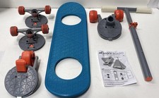 Jakks Pacific Morf Board Scoot & Skate Combo Set Blue Deck 2-in-1 Modular