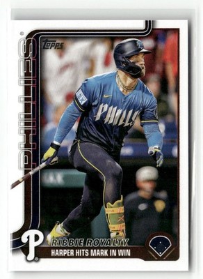2025 Topps Update #US184 RIBBIE ROYALTY BRYCE HARPER PHILLIES | eBay
