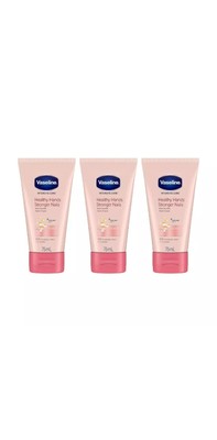 Vaseline Healthy Hands Stronger Nails Handlotion 75 ml (3er Pack)