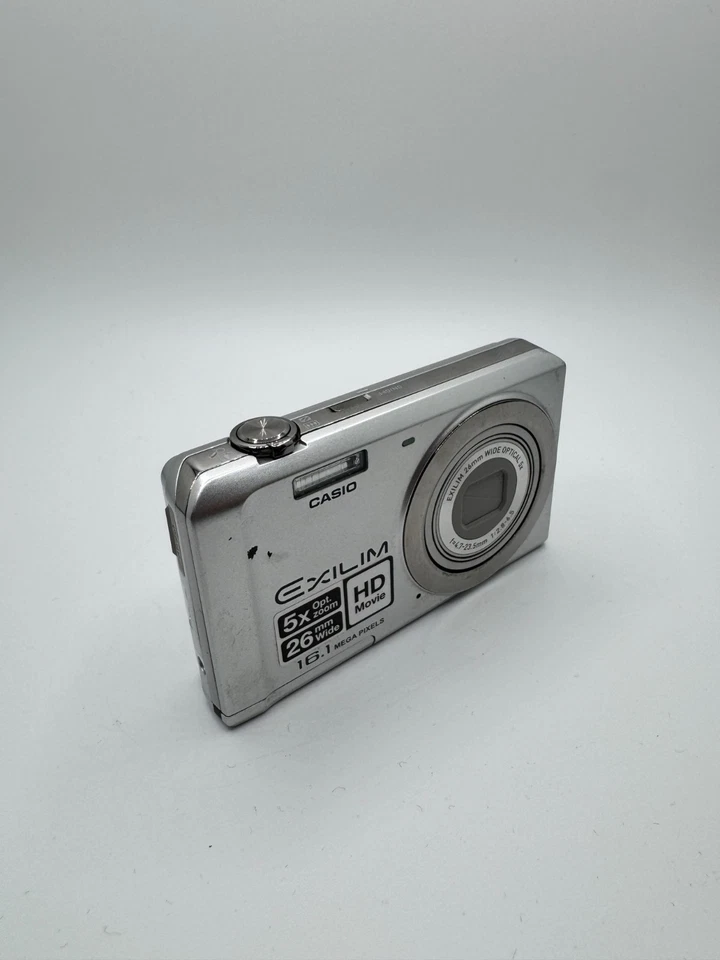 Casio Exilim EX-ZS6 Silber Digitalkamera Vintage Digital Kamera 16.1MP Geprüft - Bild 3 von 4