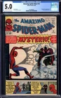 AMAZING SPIDER-MAN #13 CGC 5.0 OW/WH PAGES / ORIGIN + 1ST APPEARANCE OF MYSTERIO