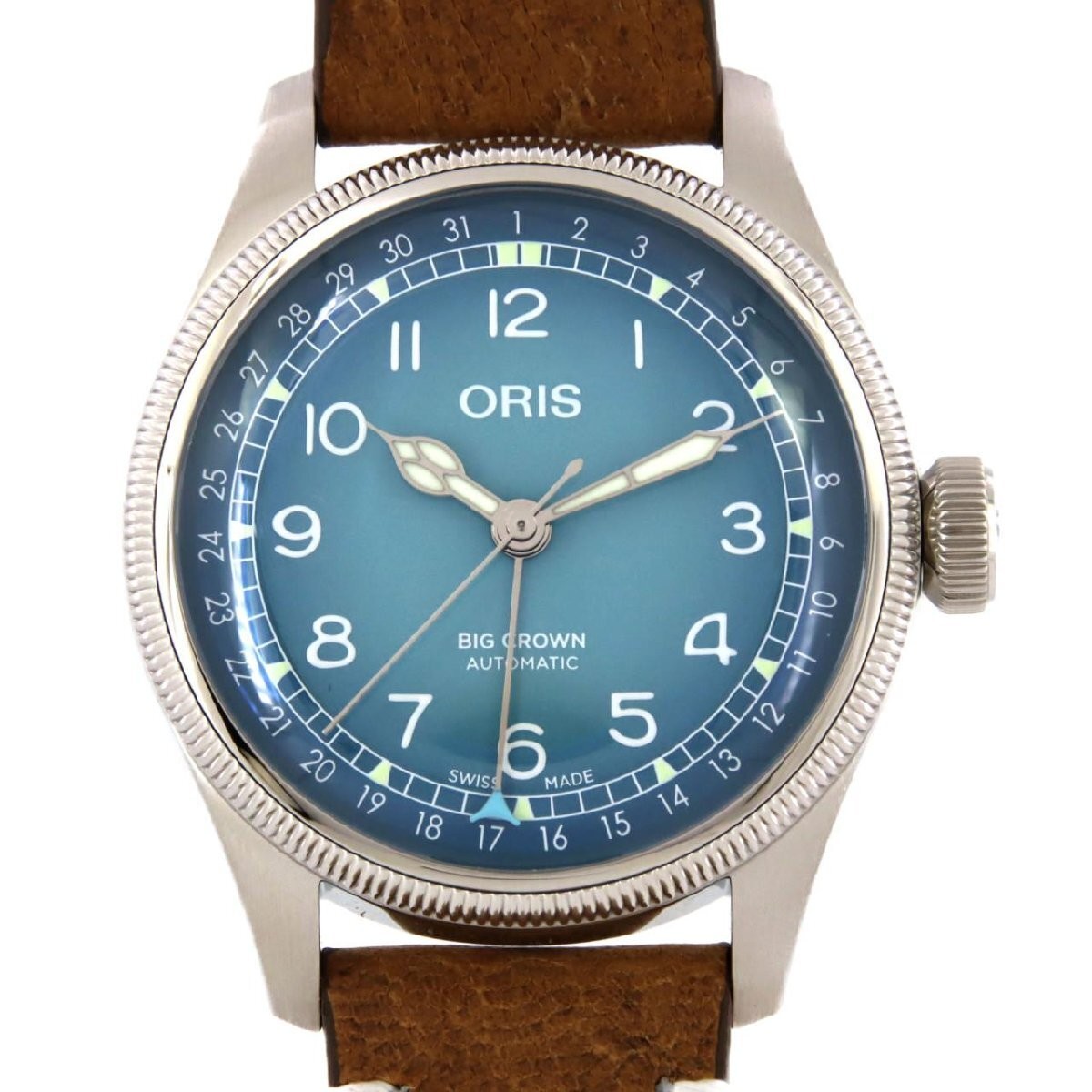 New Oris Big Crown Pointer Date Chevrole Volante … - image 1