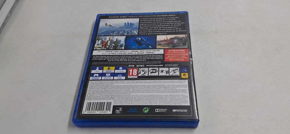 PS4 GTA V, photo 3 sur 4