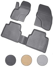 3D Gummi Fussmatten für FORD Kuga I (MK1) | BJ 2008-2013 | passgenau mit Rand