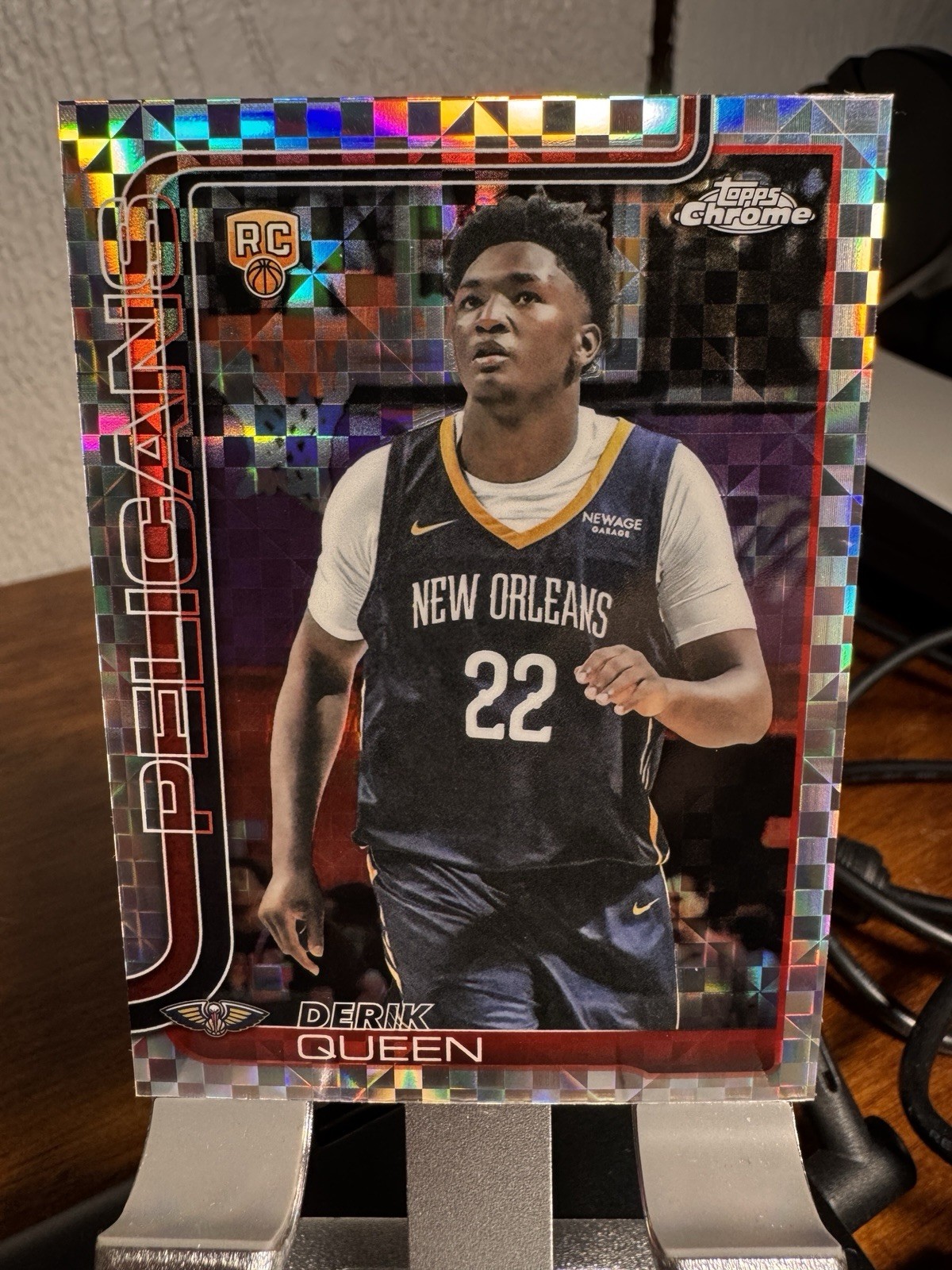 Derik Queen 2025 Topps Chrome #263 X-Fractor Price Guide - Sports 