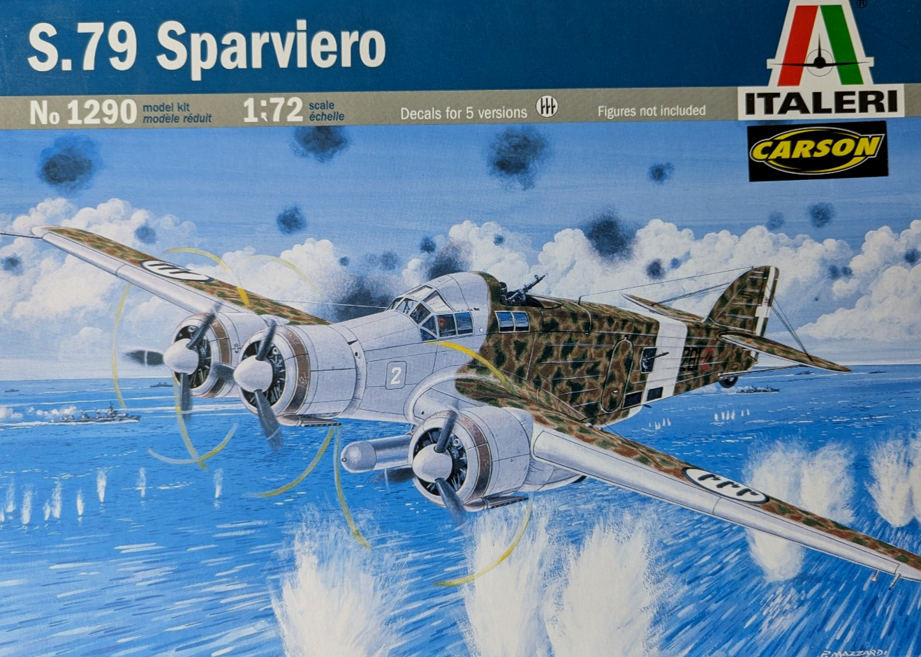 Italeri 510001290 1:72 S. 79 Sparviero - Bild 2