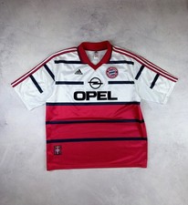 Rare Bayern Munich 1996/97 Away Jersey Adidas Opel VTG Football Shirt Size XXL