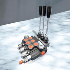Monoblock Directional Control Valve 120 L/Min (32GPM) 3 Spool Double Action