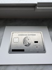American Express Platinum Metal Card. Authentic. Collectible.