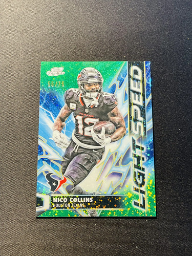2025 Topps Cosmic Chrome Nico Collins Base (RAW)