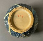 Original Antique 1930 Roseville Sunflower 514-6 Art Pottery 6" Vase — photo 3