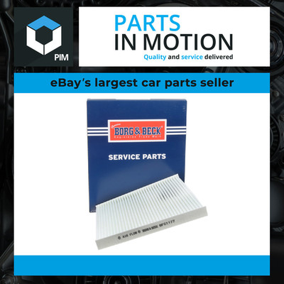 Pollen / Cabin Filter fits NISSAN MICRA K13, K13KK 1.2 2010 on B&B 272771HD0BKE