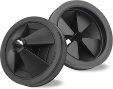 Upgraded Garbage Disposal Splash Guard, 2 Pack EPDM Rubber 3 1/8" Sink Baffle Di