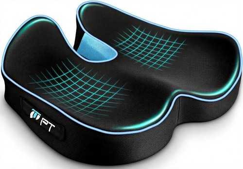 POOTACK Seat Cushions Comfort Memory Foam Office Chair Cushion Supportive Desk