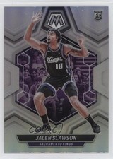 2023-24 Panini Mosaic Rookies Silver Prizm Jalen Slawson #206 14lm