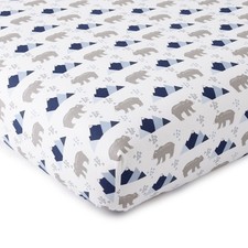 Trail Mix Fitted Sheet - Levtex Baby