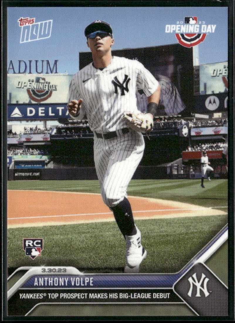 2023 Topps Now #2 Anthony Volpe Rookie RC