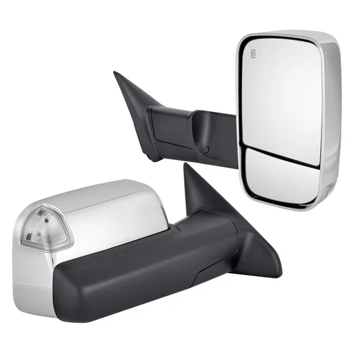 Towing Mirrors For Ram 3500 11 Pro EFX Driver & Passenger Side Power Towing