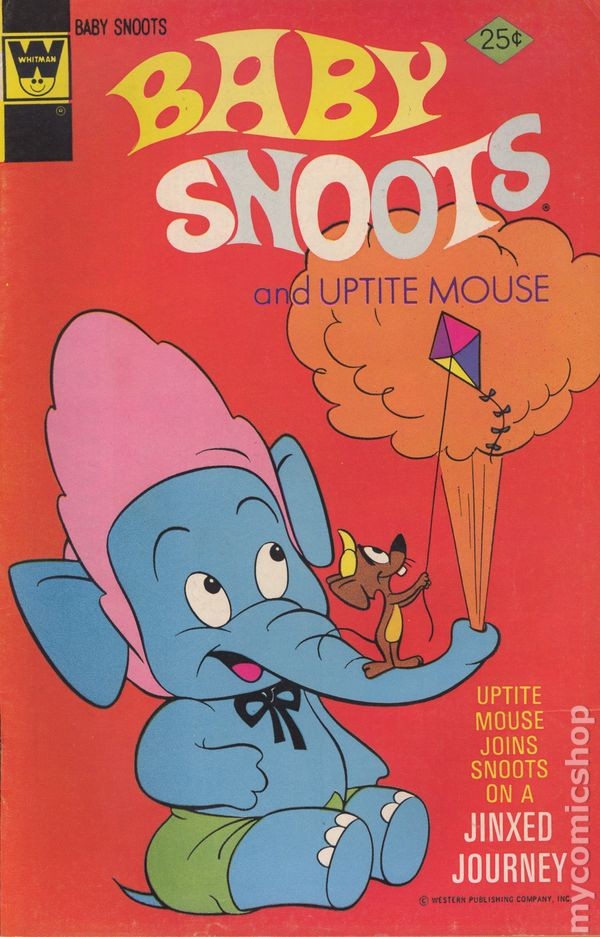 Baby Snoots #18 VG 1974 Whitman Stock Image Low Grade