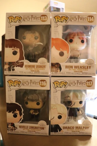 Funko Pop! WB - Harry Potter: Set 4 Of 6 (#113-114, 116-117)