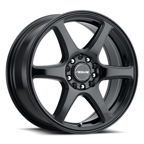 14x5.5 +35 Raceline 146B Matrix 5x100,5x114.3 Gloss Black Wheels (Set of 4) - Picture 2 of 2