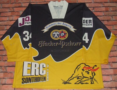 Ice Hockey Shirt Trikot ERC Bulls Sonthofen 34 Size XXL