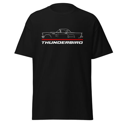 Premium T-Shirt For Ford Thunderbird T-Bird 1957 Car Enthusiast Birthday Gift