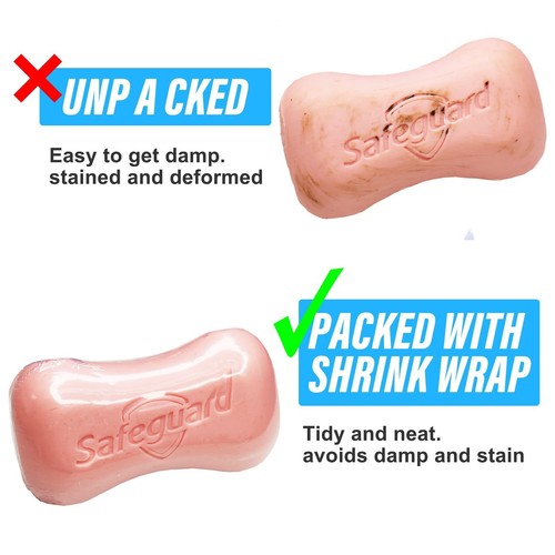 400 Pcs 4x6 Inch Clear Heat Shrink Wrap Bags for Packaging Soap Bath Bombs - 第 5/6 張圖片