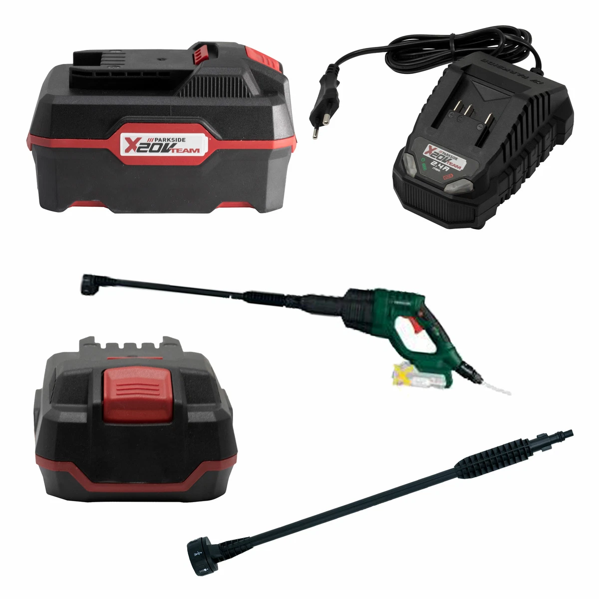 Parkside cordless pressure washer outlet