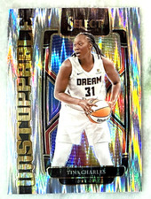 Tina Charles 2024 Panini WNBA Select Unstoppable Silver Flash Prizm -#11 Dream