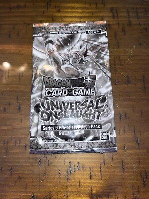DBS Dragon Ball Super Universal Onslaught Series 9 Prerelease Dash Pack  Sealed | eBay